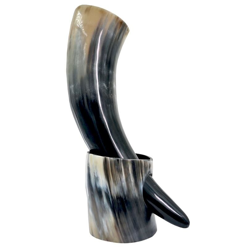 Viking Drinking Horn Handcrafted From Real Horn- 300ml