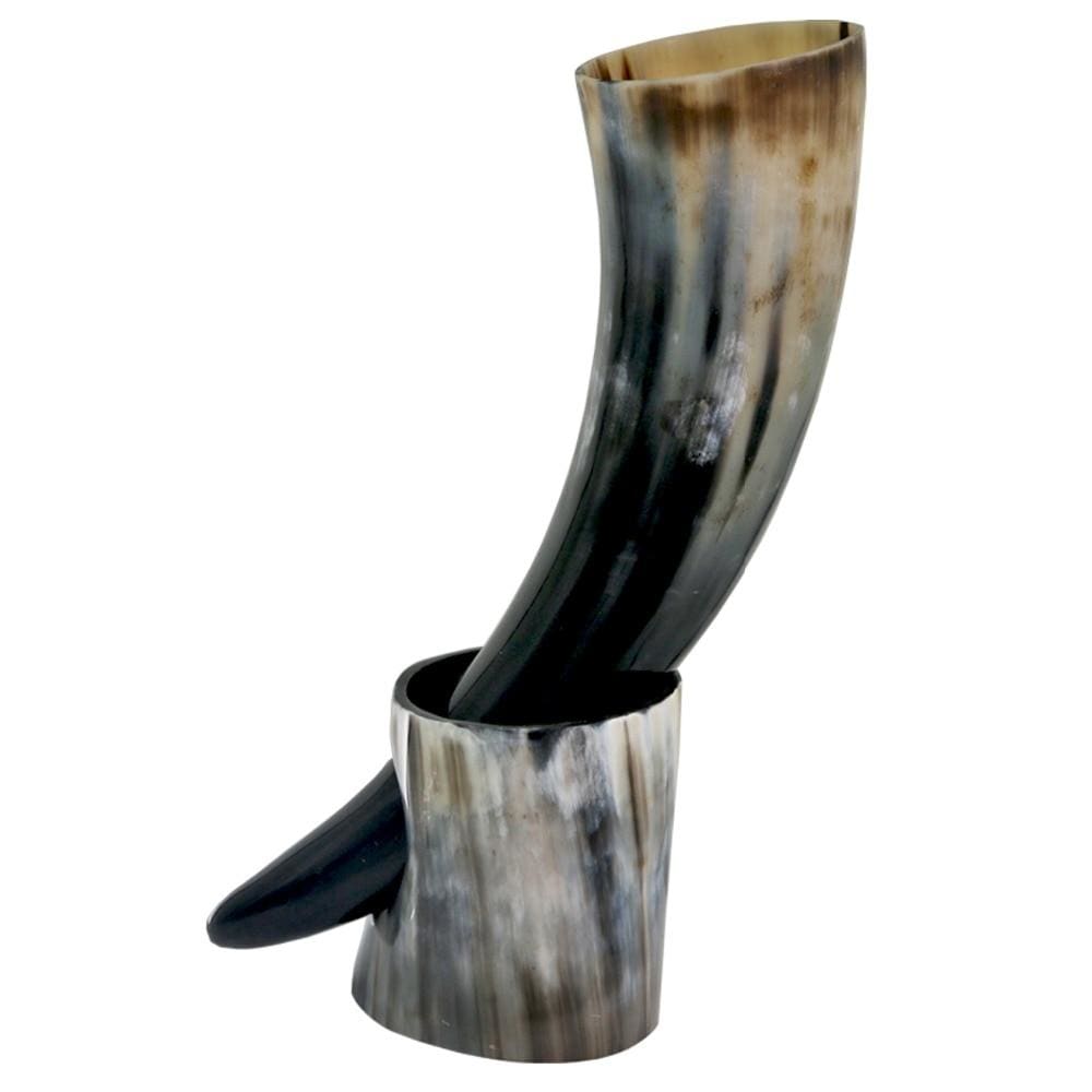 Viking Drinking Horn Handcrafted From Real Horn- 300ml