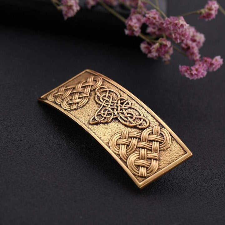 Viking Hair Clip - Norse Emblem