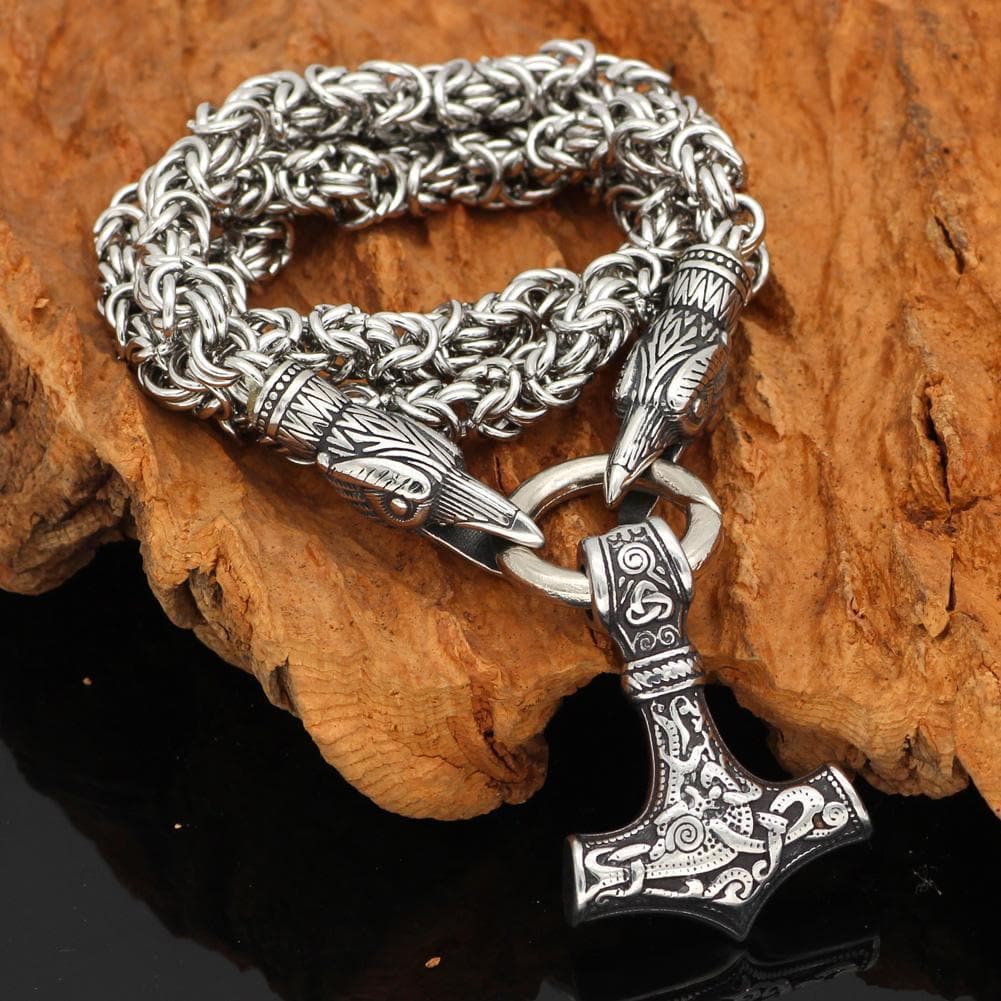 Odin's hammer top necklace
