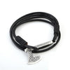 Viking Leather Bracelet - Nordic Axe