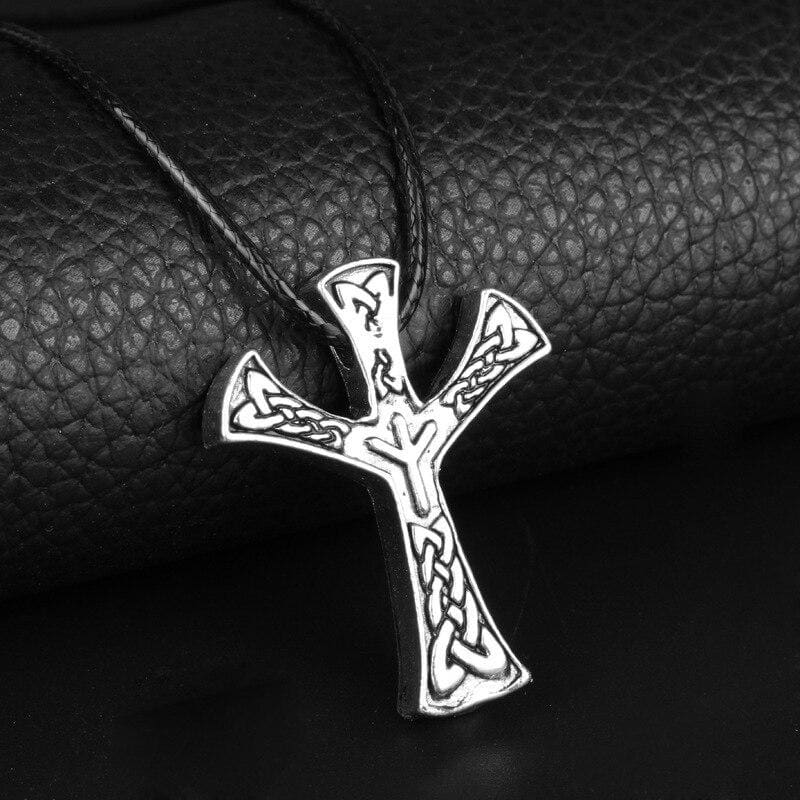 Viking Necklace - Algiz Rune