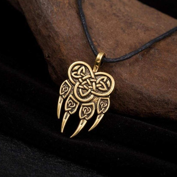 Viking Necklace - Bear Paw