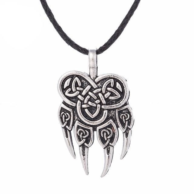 Viking Necklace - Bear Paw