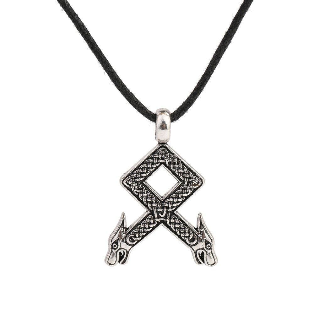 Viking Necklace - Odal Rune