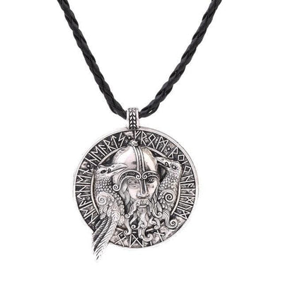Viking Necklace - Odin’s Ravens
