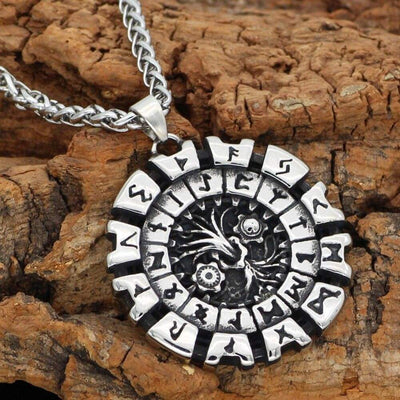 Viking Necklace - Yggdrasil Runes