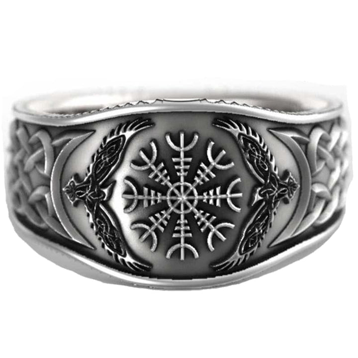 Viking Ring - Aegishjalmur Ravens