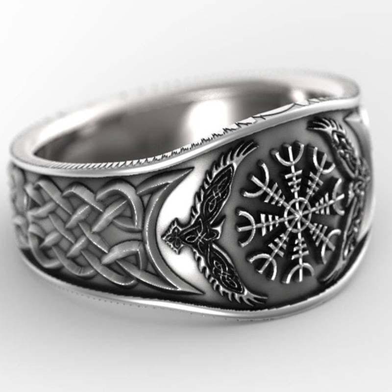 Viking Ring - Aegishjalmur Ravens