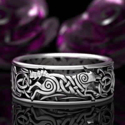 Viking Ring - Fenrir Knot