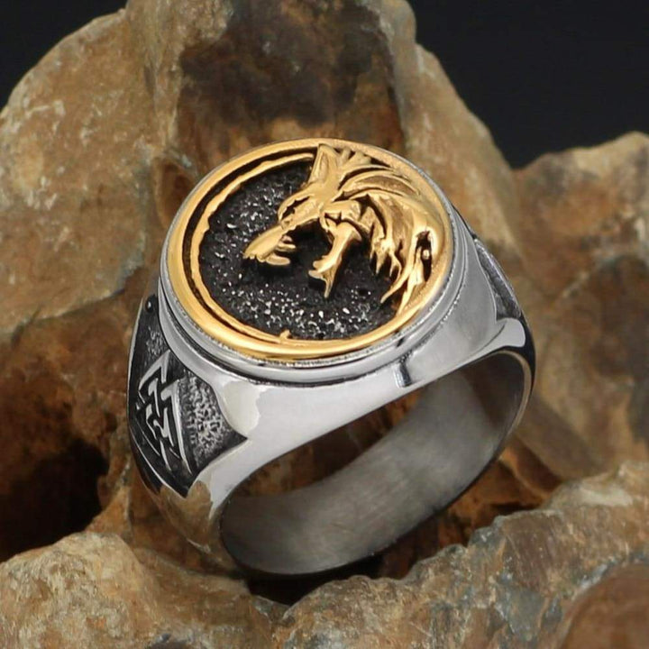 Viking Ring - Fenrir Valknut