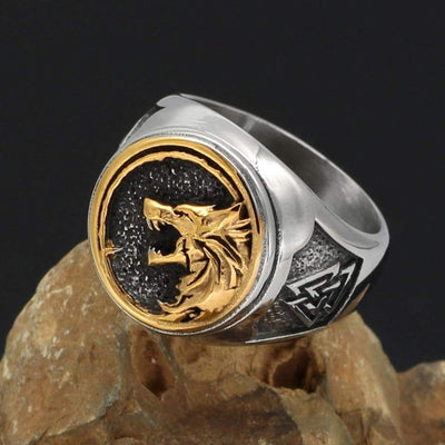 Viking Ring - Fenrir Valknut