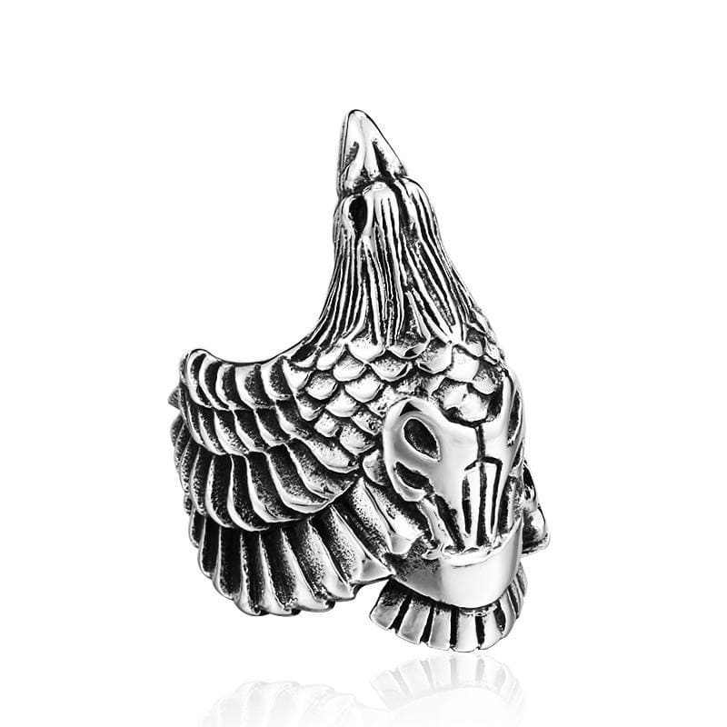 Viking Ring - Flying Raven