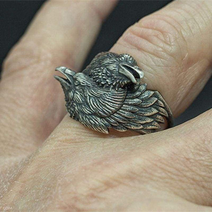 Viking Ring - Huginn & Muninn