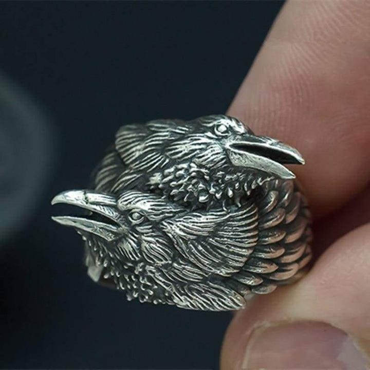 Viking Ring - Huginn & Muninn