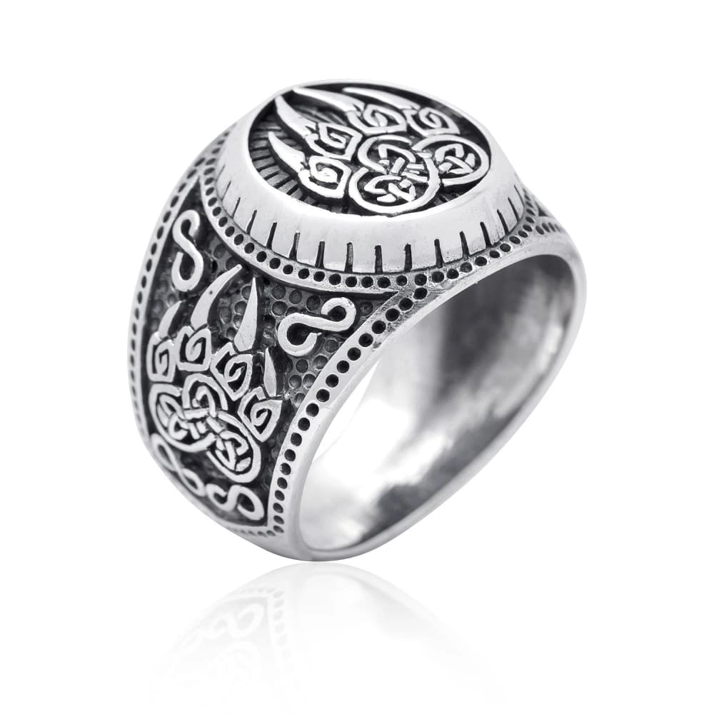 Viking Ring - Silver Bear Paw