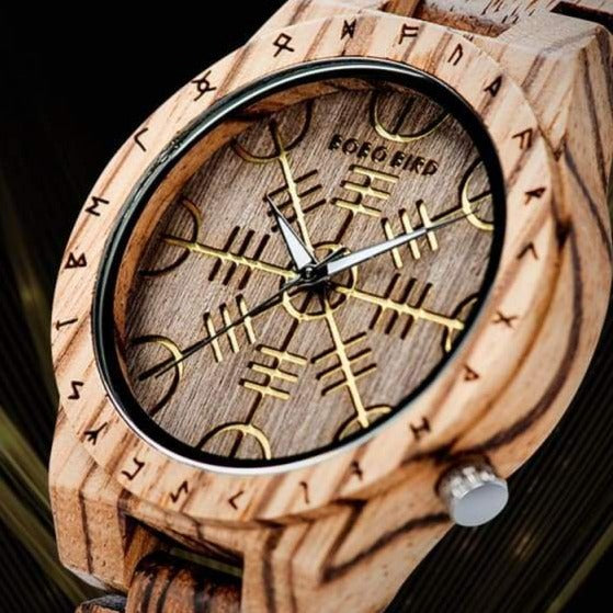 VIKING WATCH - AEGISHJALMUR (WOOD) - 200034143