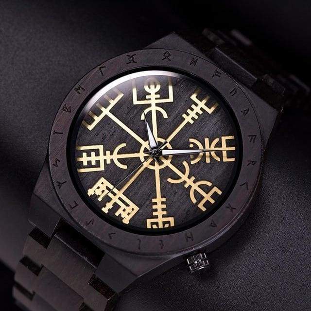 Viking Watch - Vegvisir Symbol