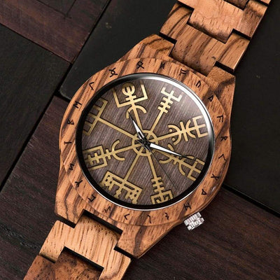 Viking Watch - Vegvisir Symbol