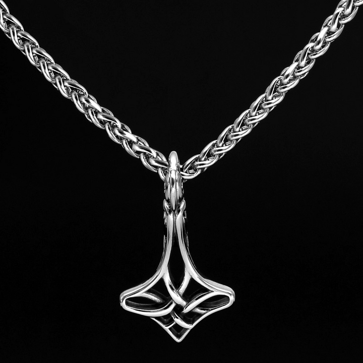 Thors Hammer Necklace - Celtic Mjolnir