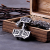 Thors Hammer Necklace - Knotted Pattern